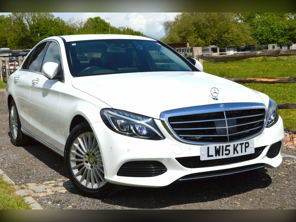 Mercedes-Benz C Class 2.0 C200 Amg Line Premium Saloon 7G-t LW15KTP White #3