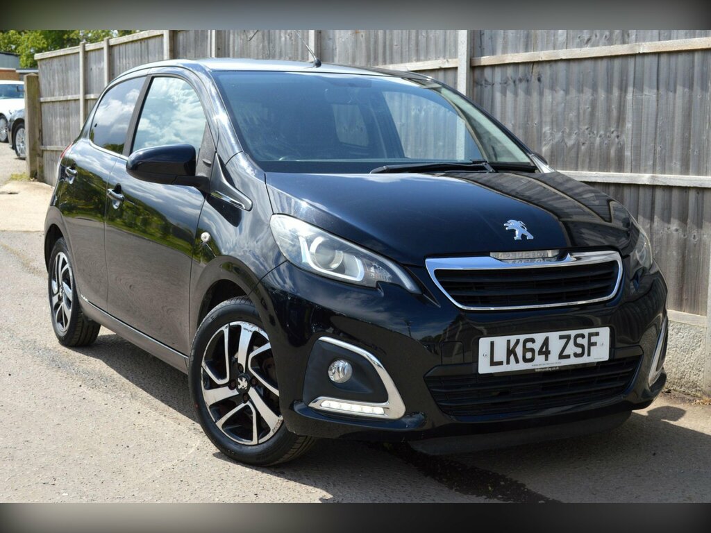 Peugeot 108 1.2 Vti Puretech Allure Euro 5 LK64ZSF Black #3
