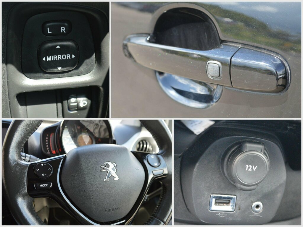 Peugeot 108 1.2 Vti Puretech Allure Euro 5 LK64ZSF Black #6
