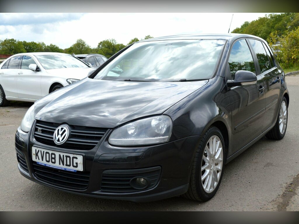 Volkswagen Golf 2.0 Tdi Dpf Gt Sport KV08NDG Black #3