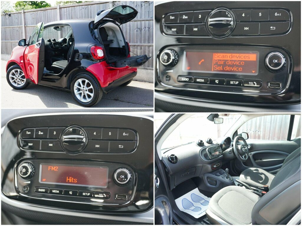 Smart Fortwo 1.0 Passion Twinamic Euro 6 Ss Black #6