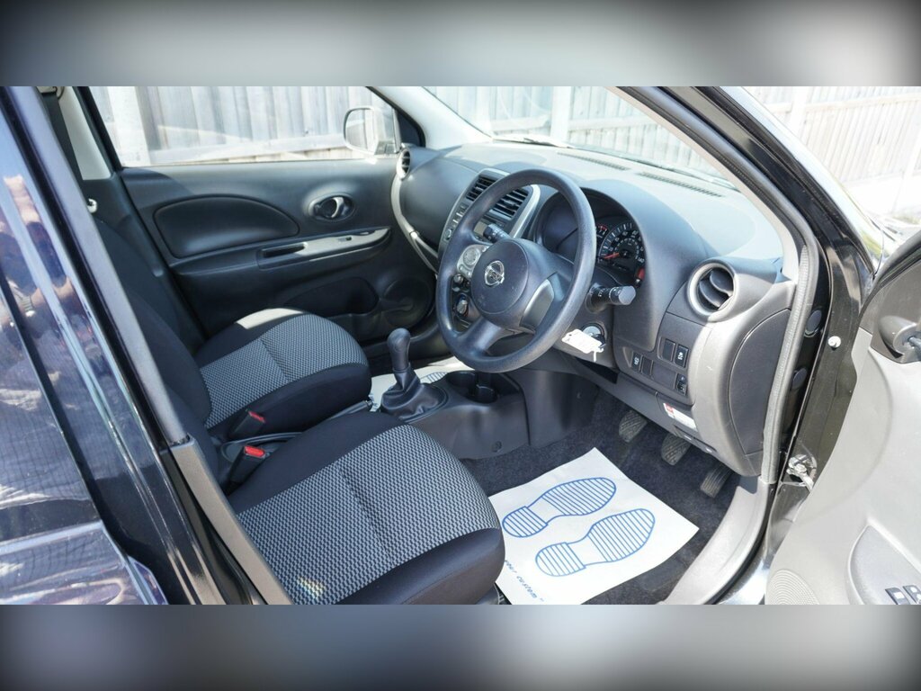 Nissan Micra 1.2 Vibe Euro 6 LN16KXU Black #2