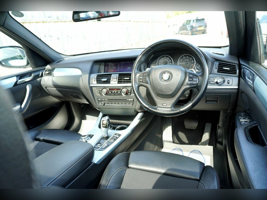 BMW X3 2.0 20I M Sport Xdrive Euro 6 Ss White #2