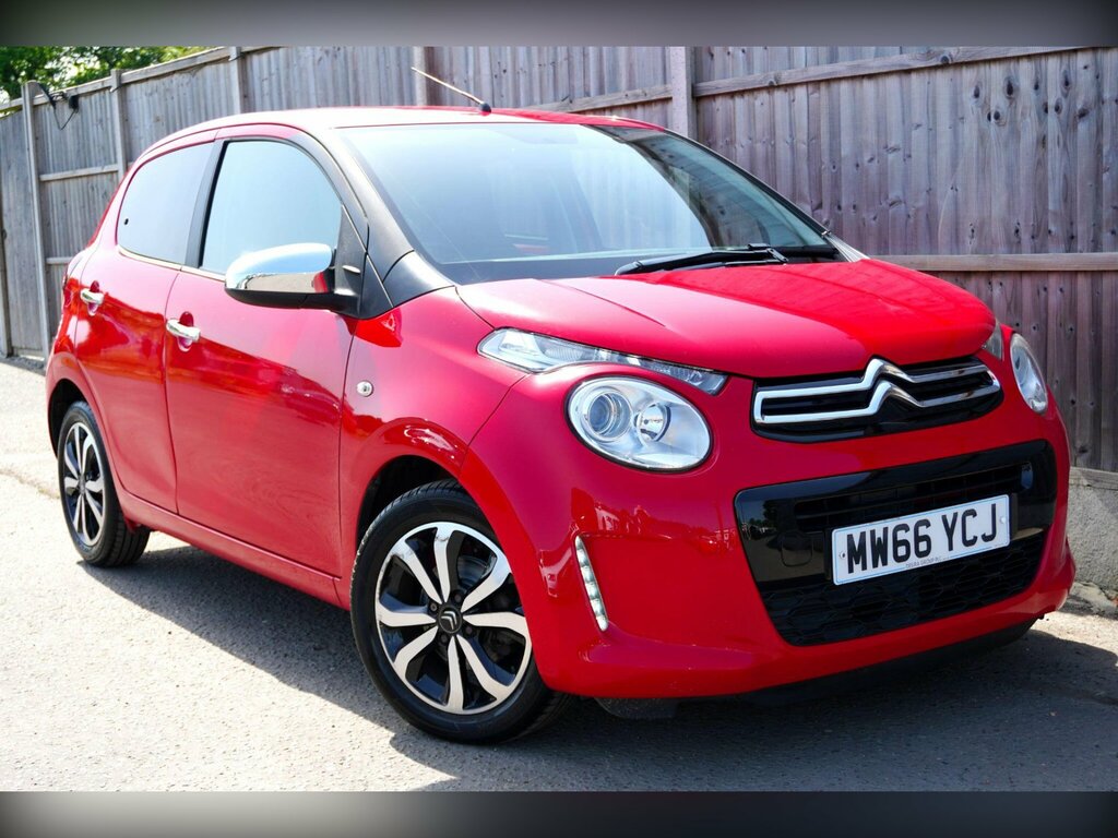 Citroen C1 1.0 Vti Flair Etg5 Euro 6 MW66YCJ Red #3