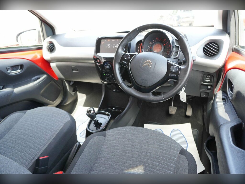 Citroen C1 1.0 Vti Flair Etg5 Euro 6 MW66YCJ Red #2