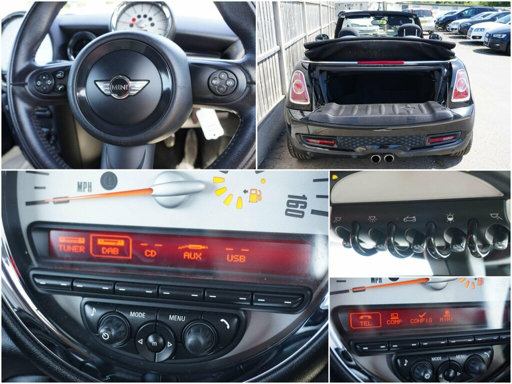 Mini Convertible 1.6 Cooper S Euro 5 Ss Black #6