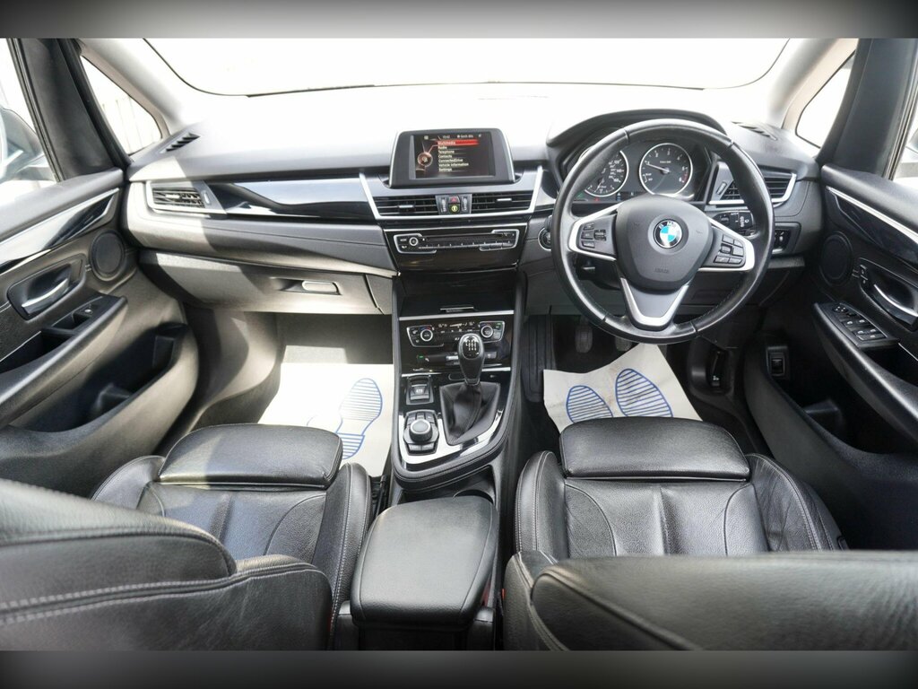 BMW 2 Series Active Tourer 2.0 218D Sport Euro 6 Ss Black #2