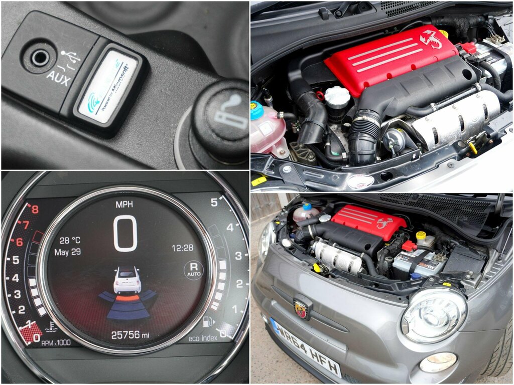 Abarth 595 1.4 T-jet Competizione Cabrio Euro 6 Grey #6