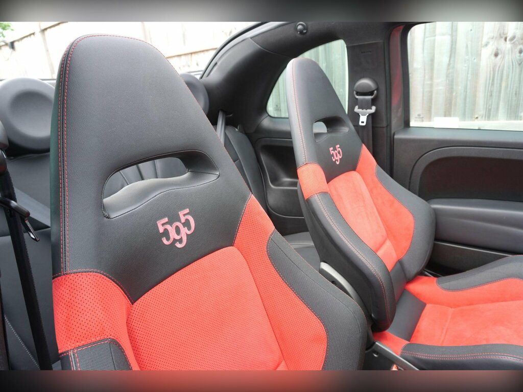 Abarth 595 1.4 T-jet Competizione Cabrio Euro 6 Grey #2