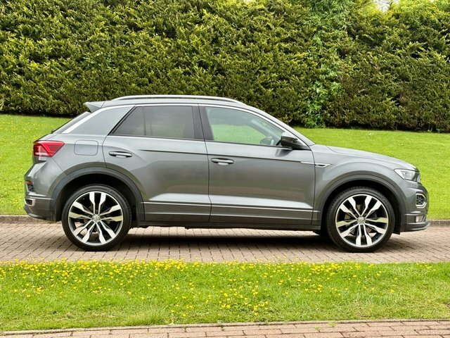 Volkswagen T-Roc 2.0 Tdi R-line Suv DE69DBX Grey #6