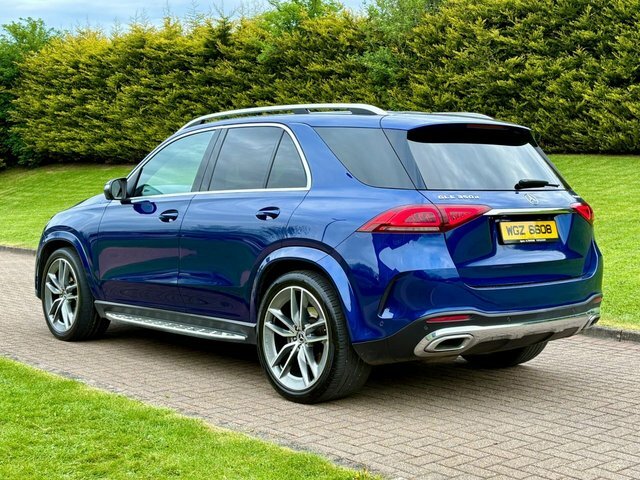 Mercedes-Benz GLE Class 2.9 Gle350d Amg Line WGZ6608 Blue #4