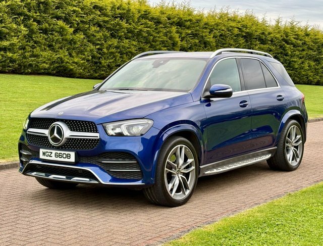 Mercedes-Benz GLE Class 2.9 Gle350d Amg Line WGZ6608 Blue #2
