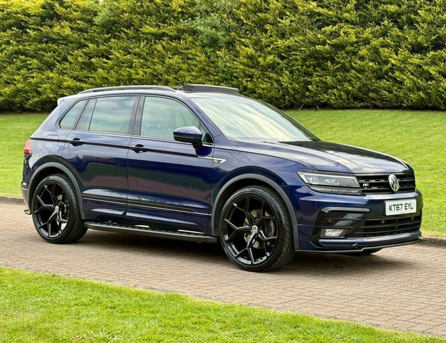 Volkswagen Tiguan 2.0 Bitdi R-line Suv KT67EYL Blue #5