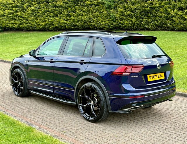 Volkswagen Tiguan 2.0 Bitdi R-line Suv KT67EYL Blue #4