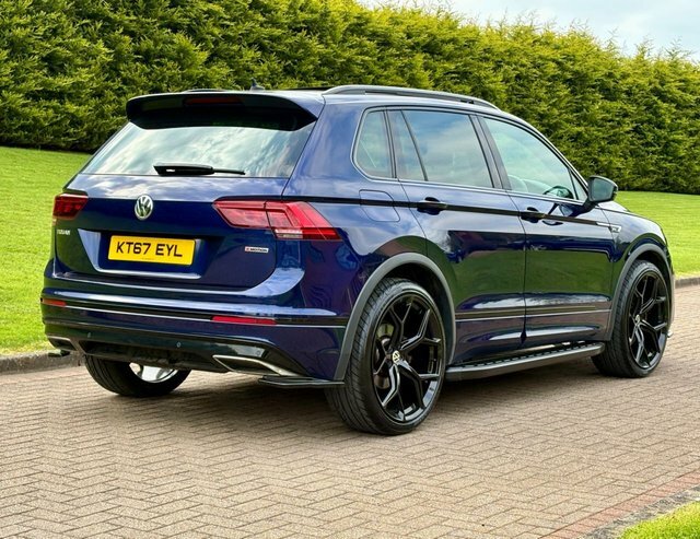 Volkswagen Tiguan 2.0 Bitdi R-line Suv KT67EYL Blue #3