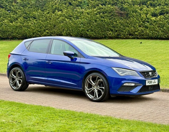 Seat Leon 2.0 Tdi Fr Hatchback PG19LDJ Blue #5
