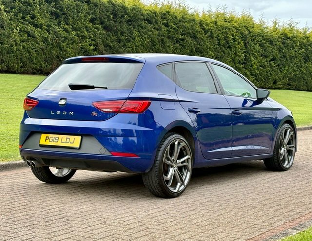 Seat Leon 2.0 Tdi Fr Hatchback PG19LDJ Blue #3