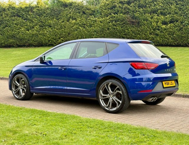 Seat Leon 2.0 Tdi Fr Hatchback PG19LDJ Blue #6