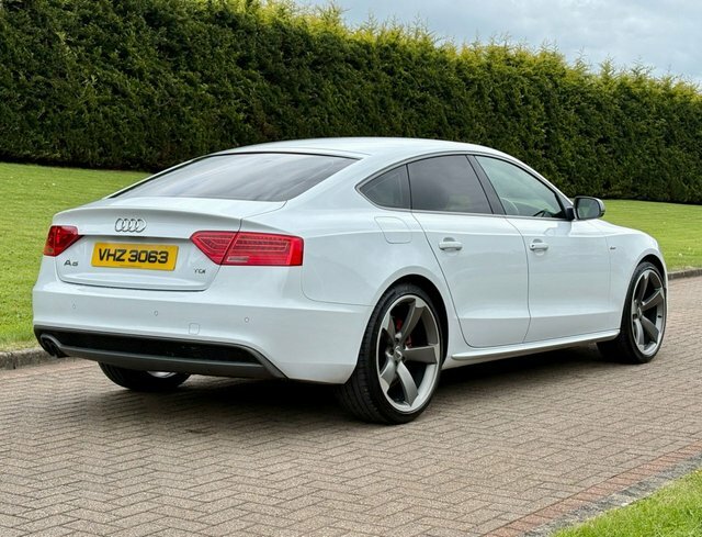 Audi A5 2.0 Tdi S Line VHZ3063 White #3