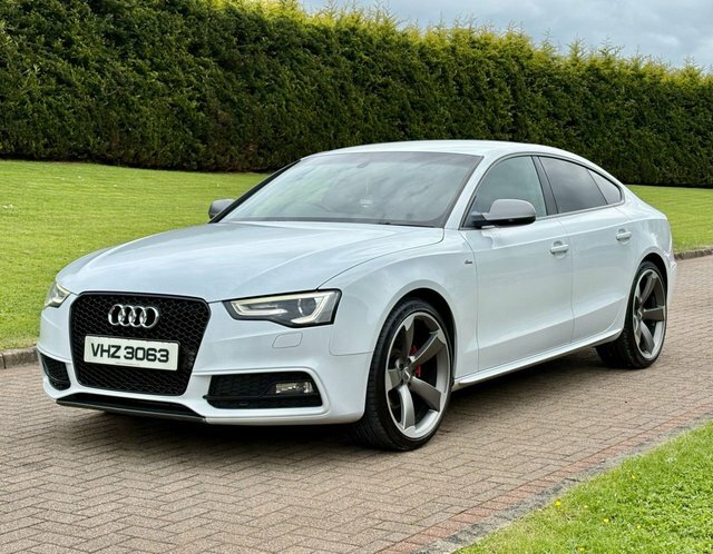 Audi A5 2.0 Tdi S Line VHZ3063 White #2
