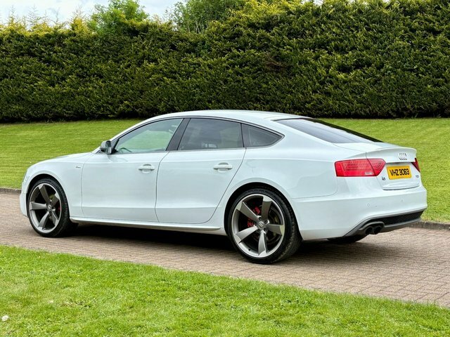 Audi A5 2.0 Tdi S Line VHZ3063 White #6