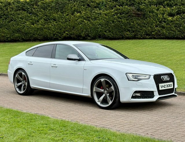 Audi A5 2.0 Tdi S Line VHZ3063 White #5