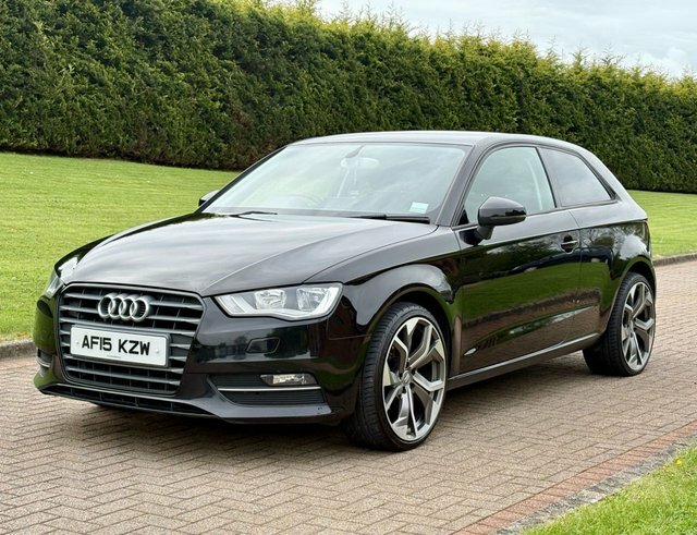 Audi A3 1.6 Tdi Se Technik AF15KZW Black #2