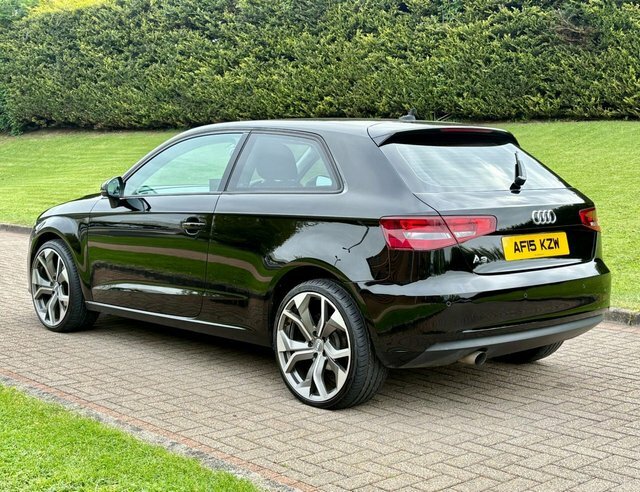 Audi A3 1.6 Tdi Se Technik AF15KZW Black #4