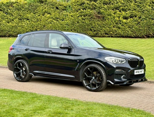 BMW X3 2.0 20D M Sport HF20NKT Black #3