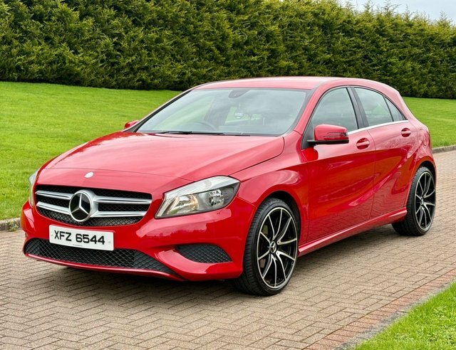 Mercedes-Benz A Class 1.5 A180 Cdi Sport XFZ6544 Red #2