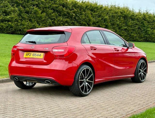 Mercedes-Benz A Class 1.5 A180 Cdi Sport XFZ6544 Red #3