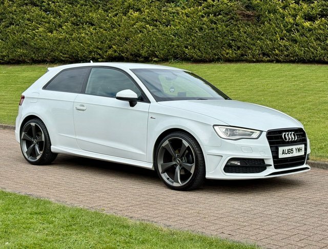 Audi A3 2.0 Tdi S Line AU65YWH White #5