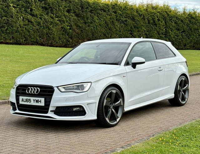 Audi A3 2.0 Tdi S Line AU65YWH White #2