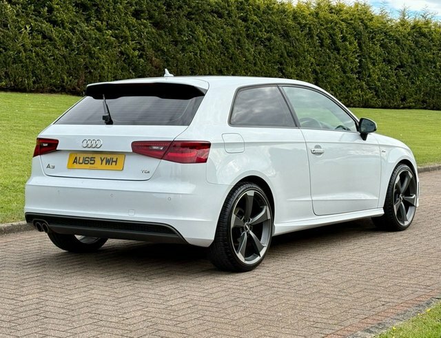 Audi A3 2.0 Tdi S Line AU65YWH White #3