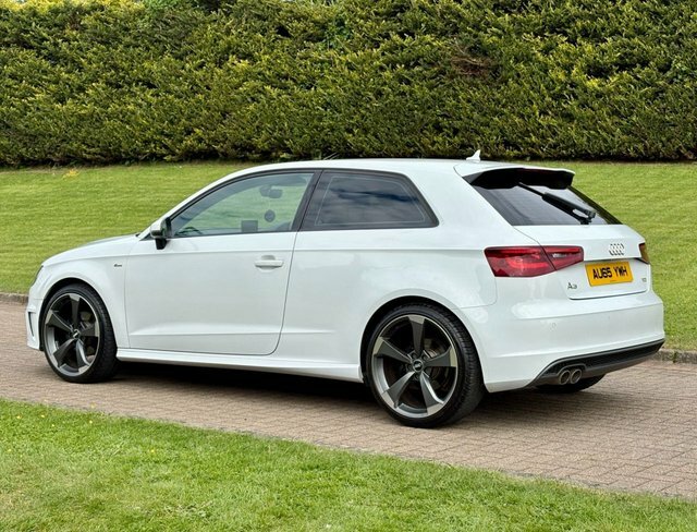 Audi A3 2.0 Tdi S Line AU65YWH White #6