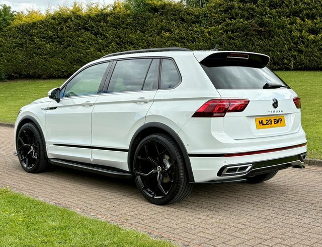 Volkswagen Tiguan 2.0 Tdi R-line Suv ML23BWP White #4
