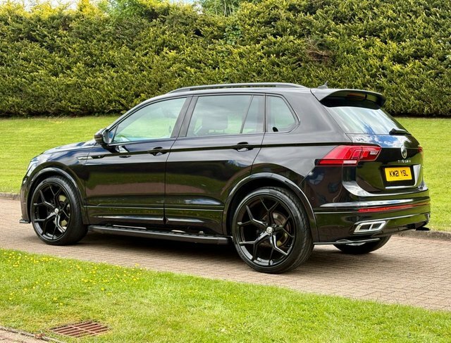 Volkswagen Tiguan 2.0 Tdi R-line Suv KW21YSL Black #6