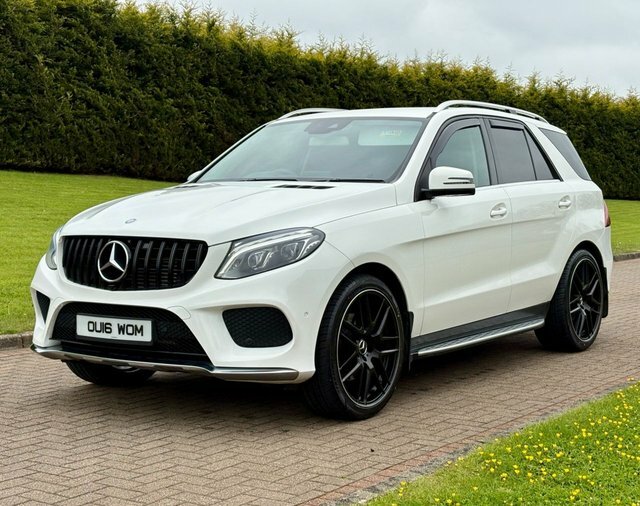 Mercedes-Benz GLE Class 3.0 Gle350d V6 Amg White #2
