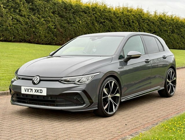 Volkswagen Golf 2.0 Tdi R-line Hatchback VX71XKD Grey #2