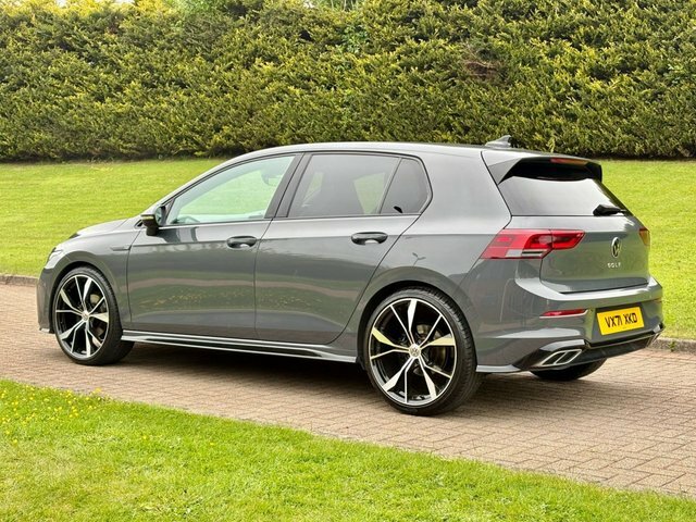 Volkswagen Golf 2.0 Tdi R-line Hatchback VX71XKD Grey #6