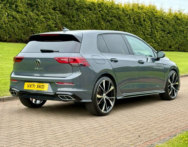 Volkswagen Golf 2.0 Tdi R-line Hatchback VX71XKD Grey #3
