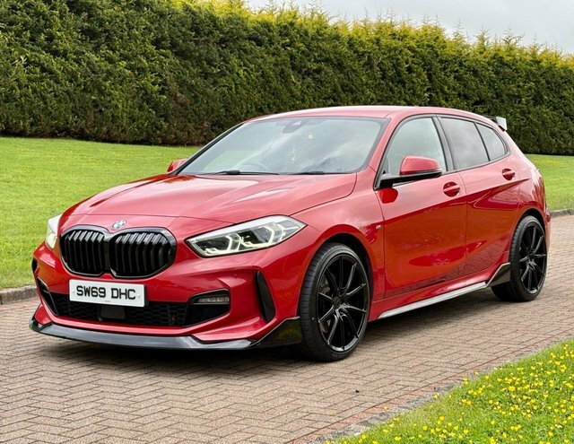 BMW 1 Series 2.0 120D M Sport SW69DHC Red #2