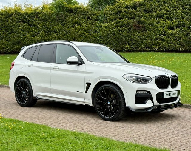 BMW X3 2.0 20D M Sport YK67HBE White #5