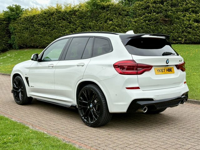 BMW X3 2.0 20D M Sport YK67HBE White #4