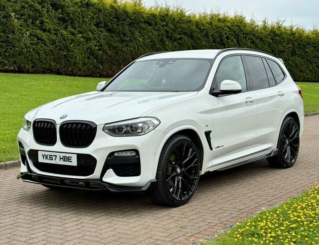 BMW X3 2.0 20D M Sport YK67HBE White #2