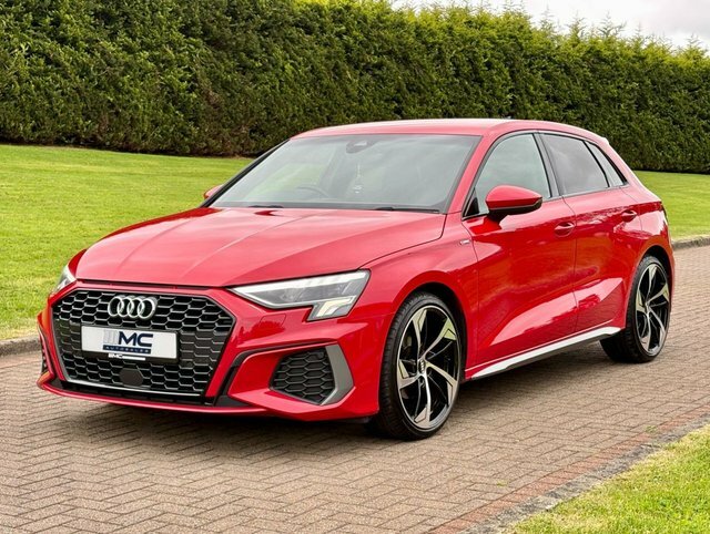 Audi A3 2.0 Tdi 35 S RV22VRU Red #2