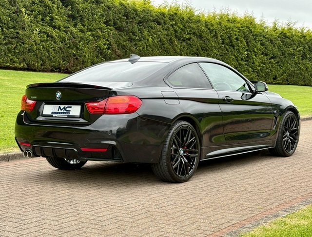 BMW 4 Series Gran Coupe 2.0 420D M Sport LD17PFZ Black #3