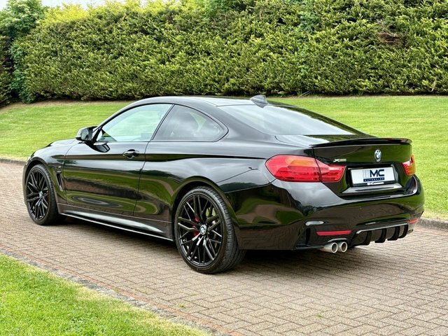 BMW 4 Series Gran Coupe 2.0 420D M Sport LD17PFZ Black #4