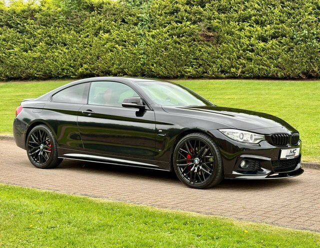 BMW 4 Series Gran Coupe 2.0 420D M Sport LD17PFZ Black #5
