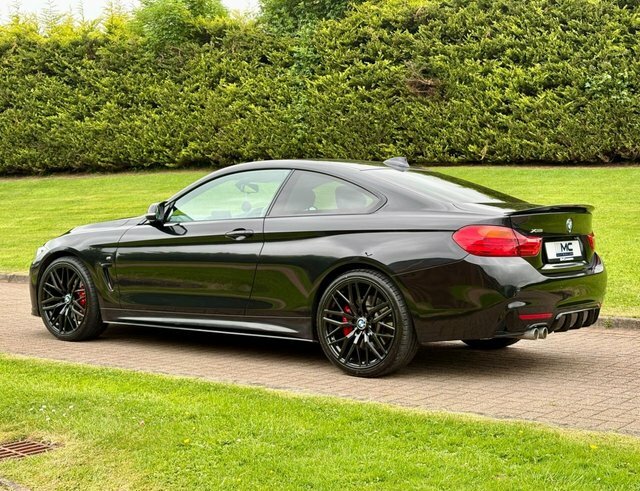 BMW 4 Series Gran Coupe 2.0 420D M Sport LD17PFZ Black #6